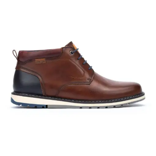 Botines de piel Oxford hombre